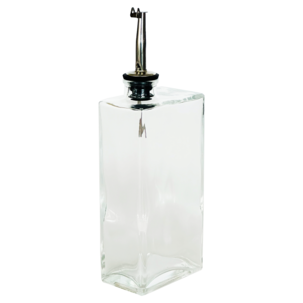 Öljy- ja viinietikkapullo lasia, 500 ml