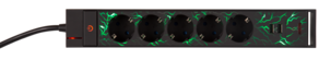 Gaming-grenuttag med RGB-belysning och USB