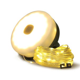 Northlight laddbar campinglampa med ljusslinga 10 m