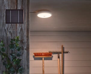 Solcellelampe plafond med bevegelsessensor, Northlight