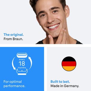 Rakhuvud 32B till rakapparat Braun Series 3+  