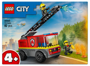 LEGO City Brandbil med stege 60463, från 4 år