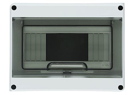 Sähkökaappi IP65, 8 moduulia
