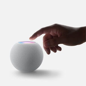 Apple HomePod Mini høyttaler med Siri stemmeassistent