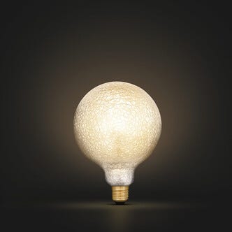 Dimbar dekorativ globlampa LED E27 varmvit 125 mm