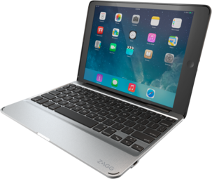 Zagg Slim Book, futteral med tastatur for iPad Air 2
