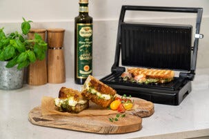 OBH Nordica Bronze smörgåsgrill panini, keramisk