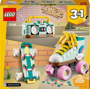LEGO Creator 3-in-1 Retrorullaluistimet 31148, yli 8-vuotiaille