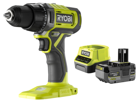 Ryobi skruvdragare med 1 batteri RDD18-1C40G