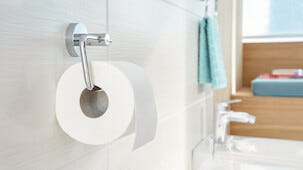 Tesa Smooz toalettpappershållare självhäftande utan lock