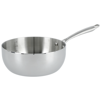 Sauteuse panna rostfritt stål Tri-Ply 2 liter, 20 cm