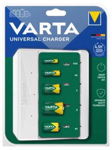 Varta Universal Charger batteriladdare, 3000 mAh