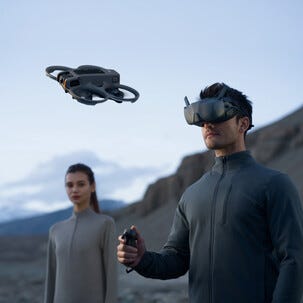 DJI Avata 2 Fly Smart Combo FPV-drone med tilbehør