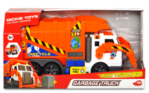 Roska-auto, jossa valo ja ääni