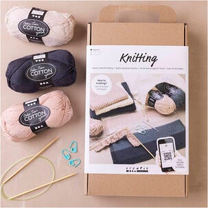Creativ Company Start DIY Kit sticka disktrasa, nybörjare