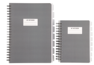 Emneblokk, spiralbundet