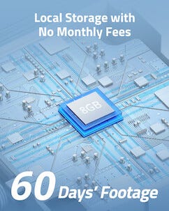 Eufy SoloCam S40 övervakningskamera, solcell och spotlight