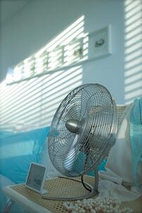 Golvfläkt Stadler Form Charly Little