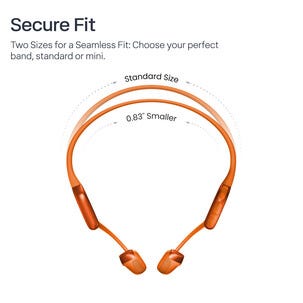 Shokz OpenRun Pro 2 Mini, open-ear, bone conduction hörlurar