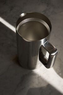 Aarke French Press presskanne 1 liter i rustfritt stål
