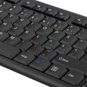 Trådlöst tangentbord Deltaco TB-122, nordisk layout