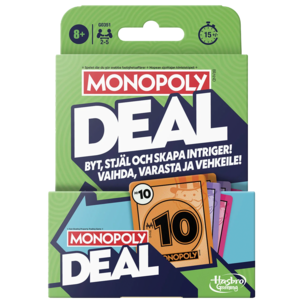 Monopoly Deal kortspel, Hasbro, från 8 år