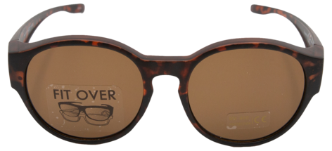 OTG solglasögon för glasögon herr och dam, bruna