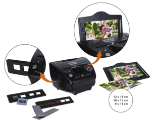 Negatiivi-, valokuva- ja diaskanneri Rollei PDF-S 240 