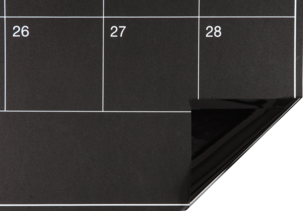 Itsekiinnittyvä liitutaulu, viikkosuunnitelma