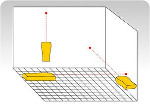 Avståndsmätare med detektor