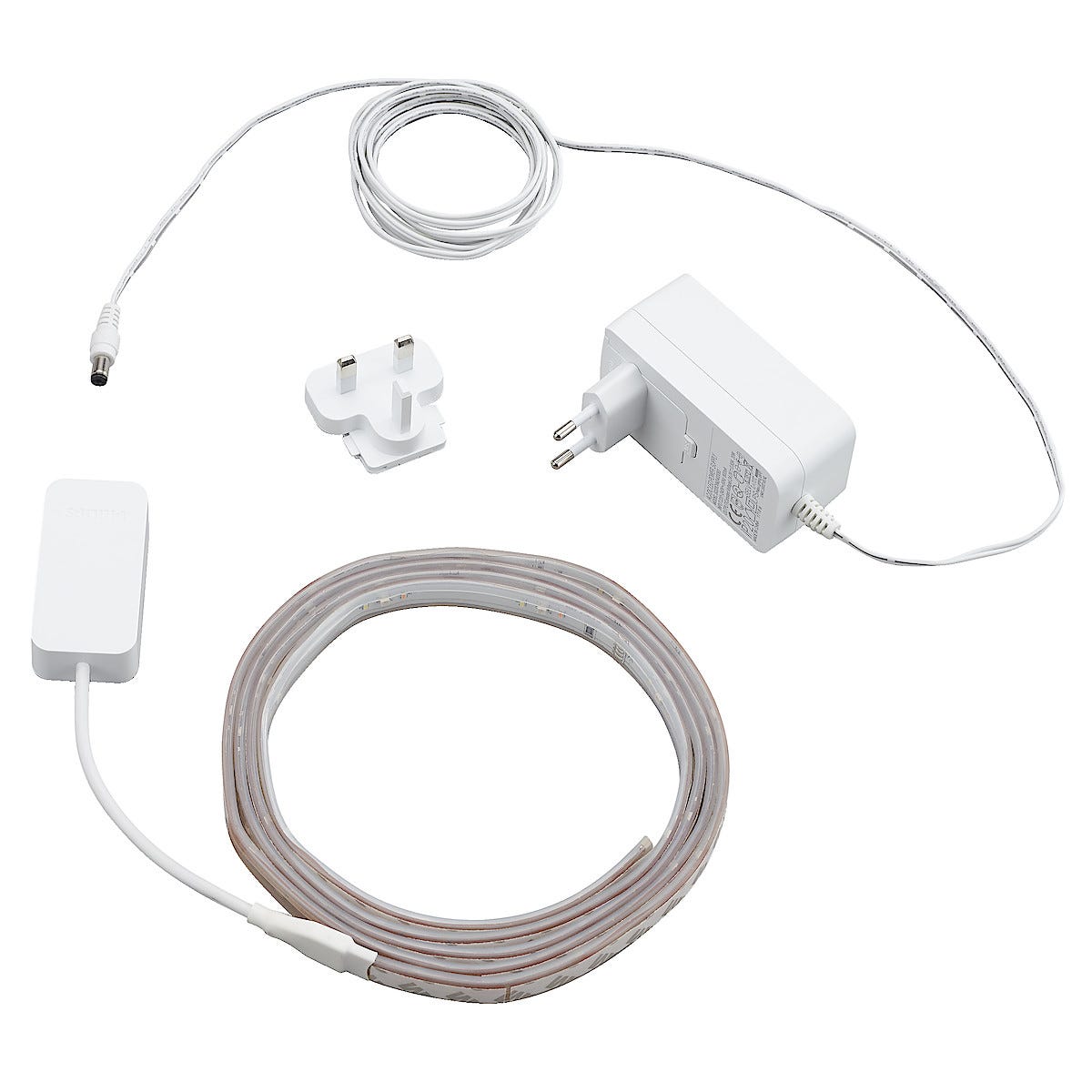 Philips Hue White and Color Ambiance Lightstrip lyslist Strømadapter 9 V1 A | Clas Ohlson