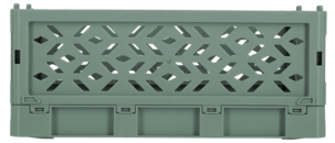 Klappboks av resirkulert plast, small 24 x 16 x 10 cm