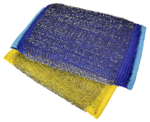 Scrub Daddy vaskesvamp Scour Daddy Steel, 2-pakning