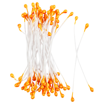 Creativ Company blomsterstøvbærer oransje 6,4 cm 100-pakning