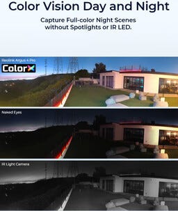 Reolink Argus 4 Pro övervakningskamera 4K ColorX, batteri, WiFi