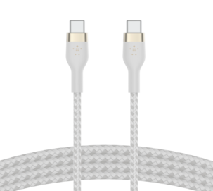 USB-C till USB-C laddkabel, Belkin BoostCharge PRO Flex, 2 m