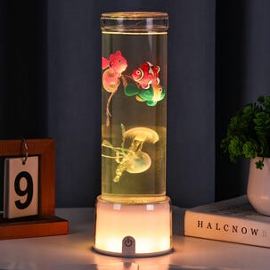 Northlight fisklampa med touch, 27,7 cm