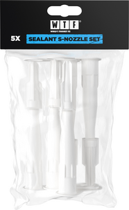 WTF munnstykke til patroner med fugemasse og lim, 5-pakning