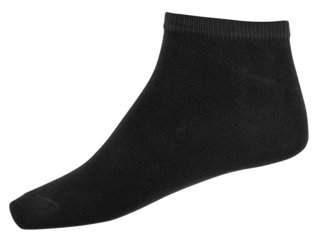 Ankelsokker svarte, 5-pakning