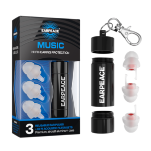 Earpeace Music filtrerande öronproppar