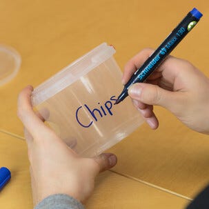 Korostuskynä Schneider, pyöreä kärki 1–3 mm 