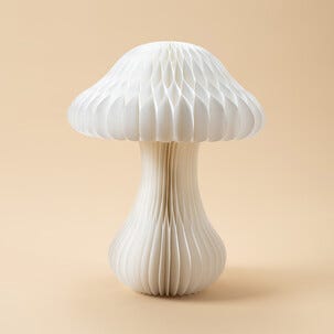 Papirlampe Emilia hvit 32 cm, Northlight