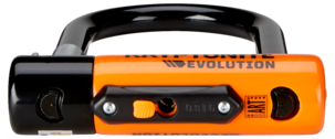 Kryptonite Evolution Mini 7 sykkellås med vaier.