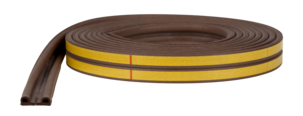 Tätningslist P-profil brun, 3 - 5 mm