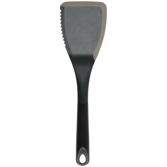 Stekspade glasfiber silikon svart, 30 cm