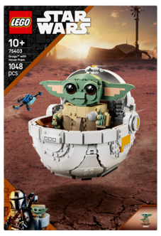 LEGO Star Wars Grogu ja leijuvaunut 75403, yli 10-vuotiaille