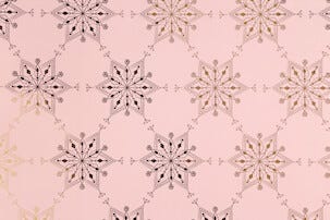 Joulupaperi, metallinhohtoinen ja foliopainatus, 3 m x 70 cm