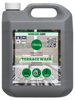 WoodCare.Guide terrasstvätt rengöringsmedel, 2,5 liter