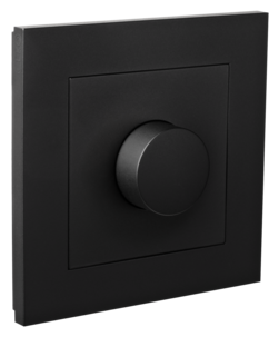 Elko Plus innfelt dimmer for glødepære 370LED svart