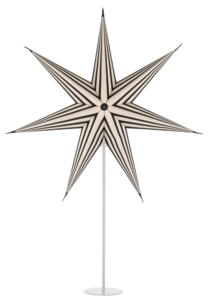 Stor adventsstjärna papper 75 cm, Northlight